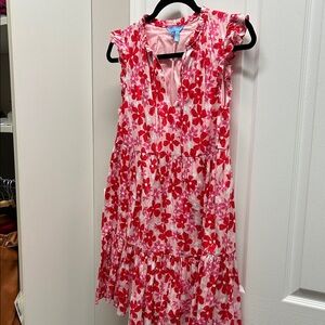 Draper James Pink Floral Kids Dress